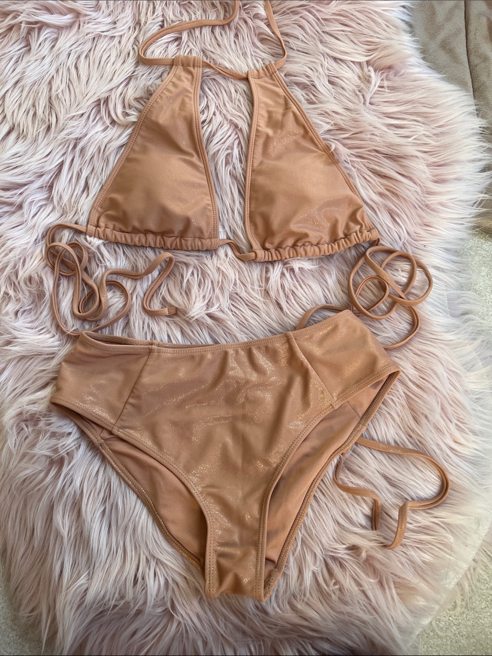 Forever 21 halter bikini swimsuit Small